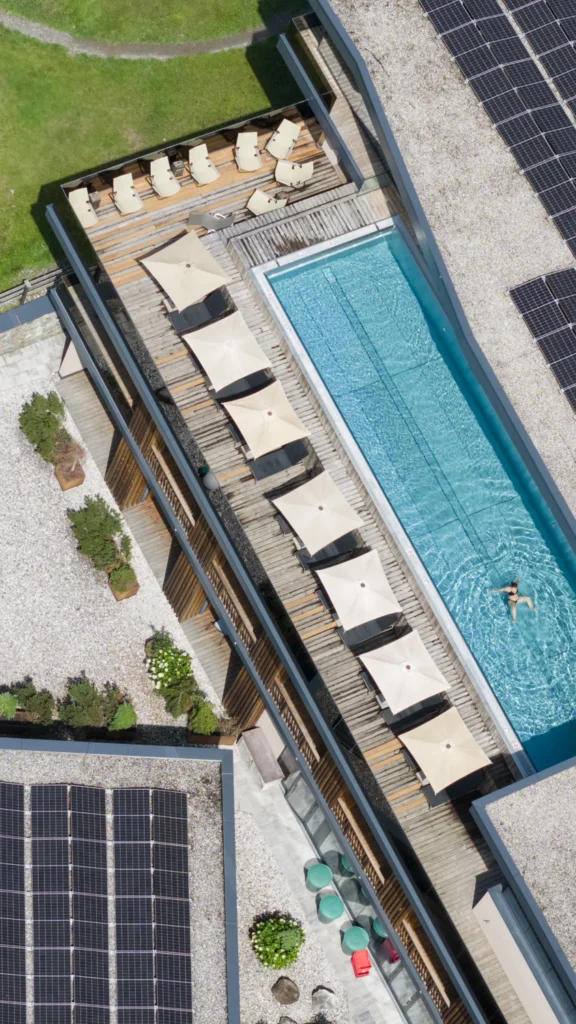 Onside – Hotel von oben